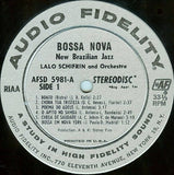 Lalo Schifrin & Orchestra : Bossa Nova (New Brazilian Jazz) (LP, Album)