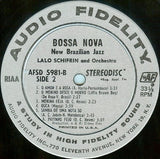Lalo Schifrin & Orchestra : Bossa Nova (New Brazilian Jazz) (LP, Album)