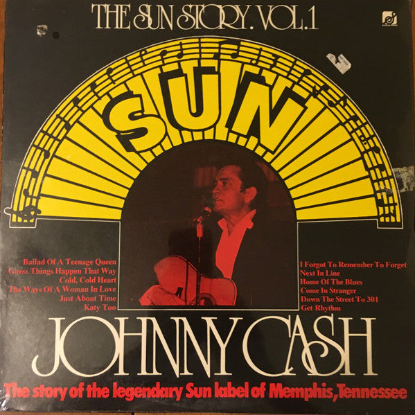 Johnny Cash : The Sun Story Vol.1 (LP, Comp, RE)