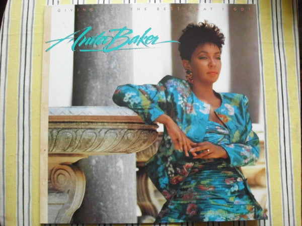 Anita Baker : Giving You The Best That I Got (LP, Album, Gre)