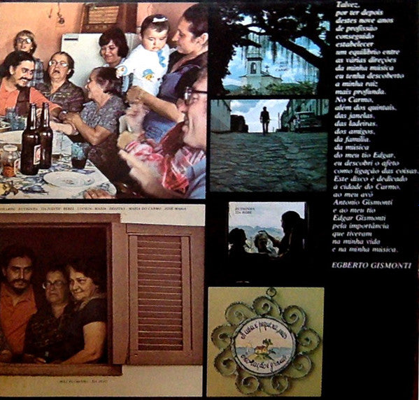Egberto Gismonti : Carmo (LP, Album, Gat)