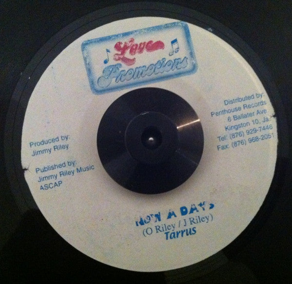 Tarrus Riley : Now A Days (7")
