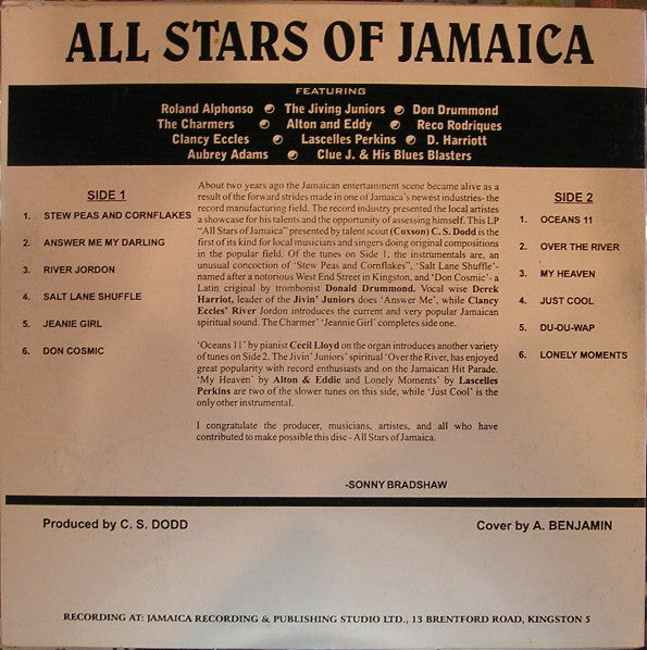 Various : All Star Top Hits (LP, Comp, RE)