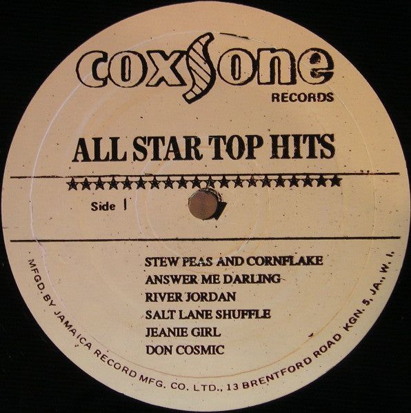 Various : All Star Top Hits (LP, Comp, RE)