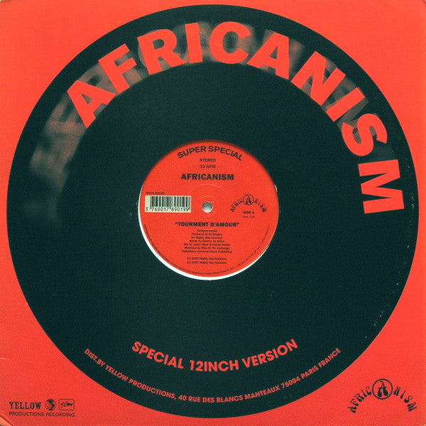 Africanism : Tourment D'amour (12")