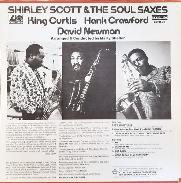 Shirley Scott & The Soul Saxes : Shirley Scott & The Soul Saxes (LP, PR)