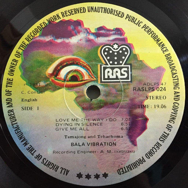 Bala Vibration : Love Me The Way I Do (LP, Album)