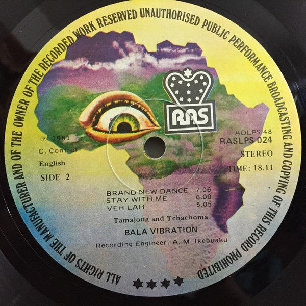 Bala Vibration : Love Me The Way I Do (LP, Album)