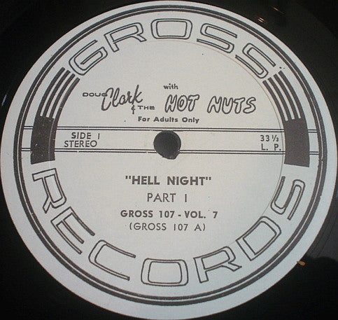 Doug Clark & The Hot Nuts : Hell Night! (LP, Album)