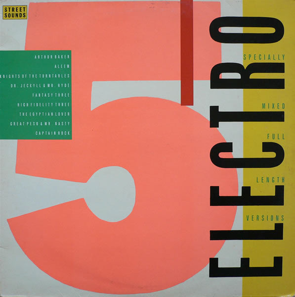 Various : Street Sounds Electro 5 (LP, Comp, Mixed)