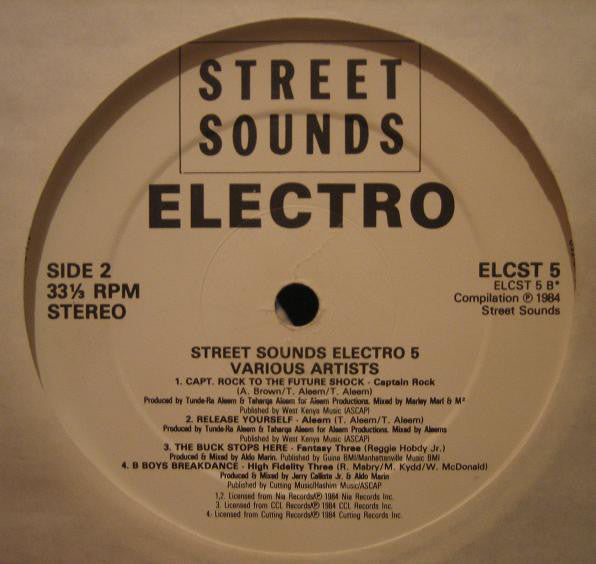 Various : Street Sounds Electro 5 (LP, Comp, Mixed)
