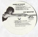Pat Benatar : Crimes Of Passion (LP, Album, Whi)