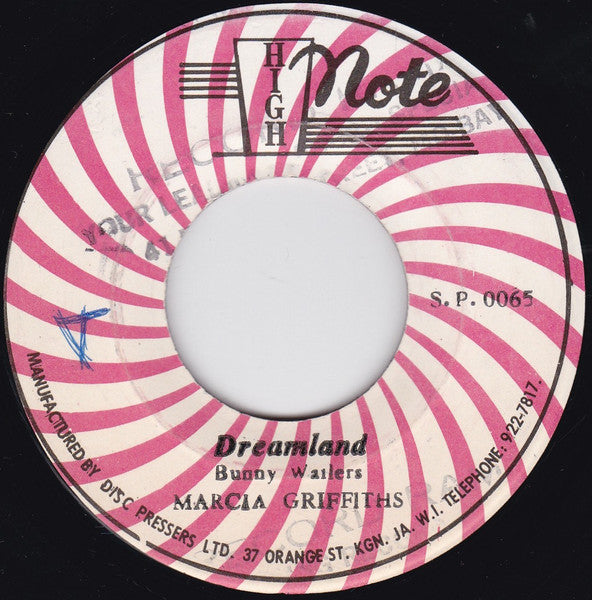 Marcia Griffiths / The Revolutionaries : Dreamland / Dub In Dreamland (7")