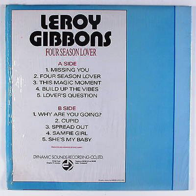 Leroy Gibbons : Four Season Lover (LP, Album, RE)