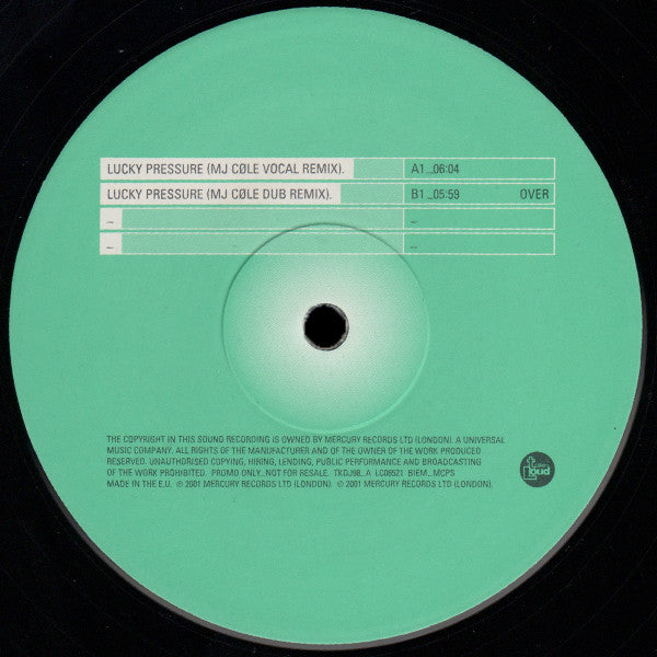 Roni Size / Reprazent : Lucky Pressure (12")