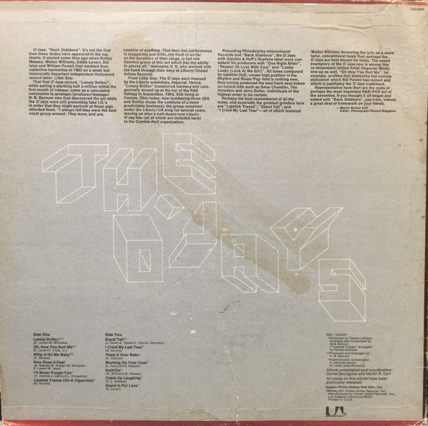The O'Jays : The Greatest Hits (LP, Comp)