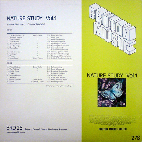 Various : Nature Study Vol. 1 (LP)