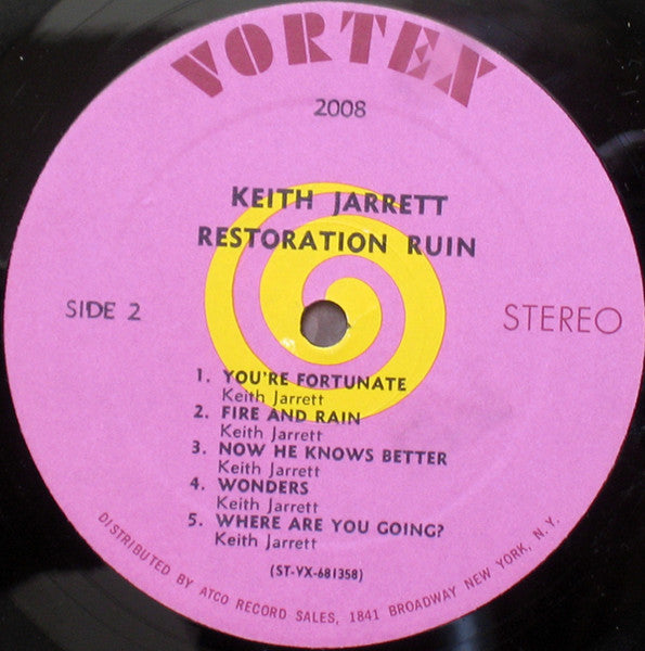 Keith Jarrett : Restoration Ruin (LP, Album)