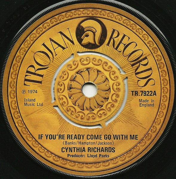 Cynthia Richards : If You're Ready Come Go With Me / Parks Version (7", Single)