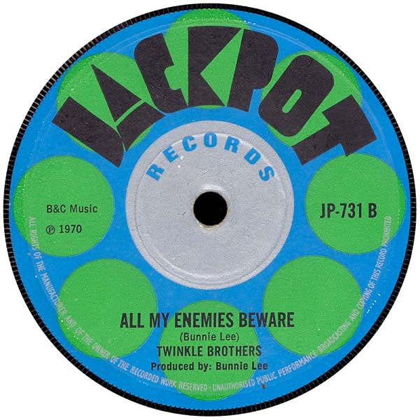 Twinkle Brothers : You Can Do It Too / All My Enemies Beware (7")