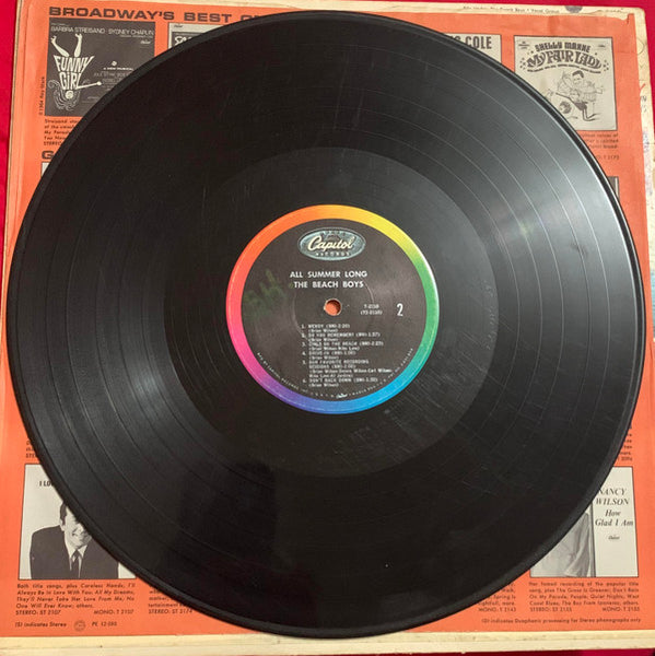 The Beach Boys : All Summer Long (LP, Album, Mono)