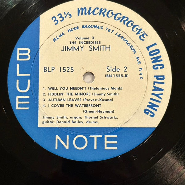 Jimmy Smith : At The Organ, Volume 3 (LP, Album, Mono, No )
