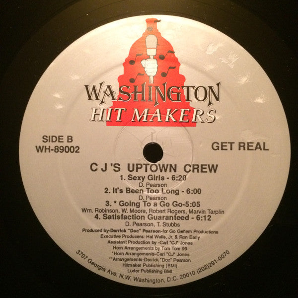 C.J.'s Uptown Crew : Get Real (LP, Album)
