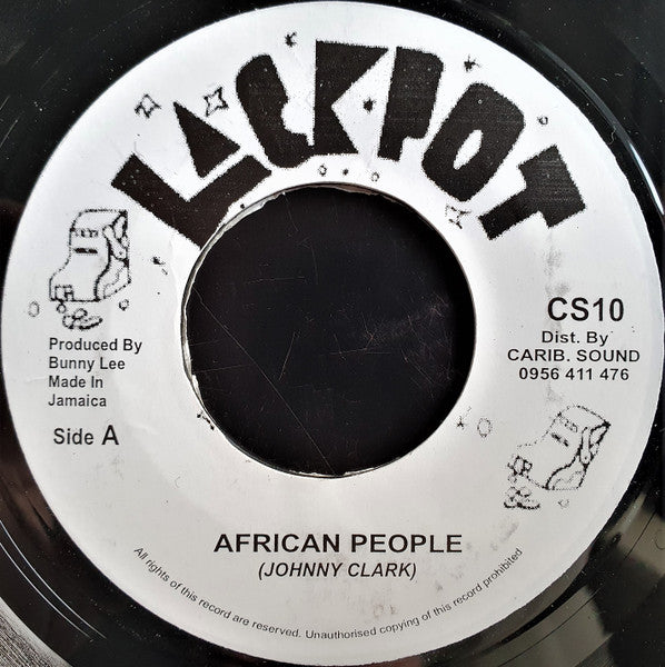 Johnny Clarke / King Tubby & The Aggrovators : African People (7", Single, RE)