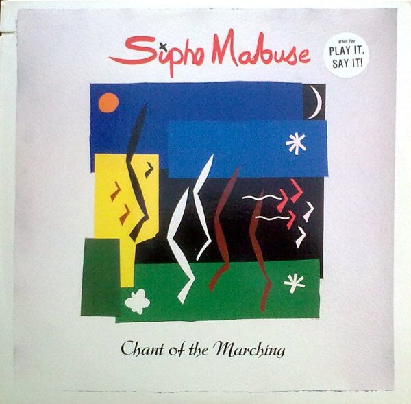 Sipho Mabuse : Chant Of The Marching (LP, Album)