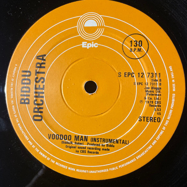 Biddu Orchestra : Voodoo Man (12", Single)