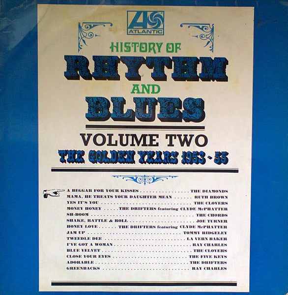 Various : History Of Rhythm And Blues - Volume Two - The Golden Years 1953-55 (LP, Comp)
