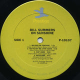 Bill Summers & Summers Heat : On Sunshine (LP, Album)