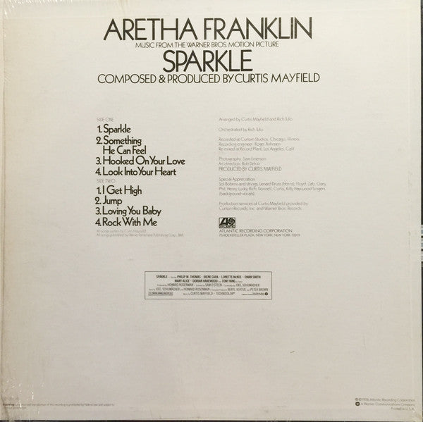 Aretha Franklin : Sparkle (LP, Album, SP )