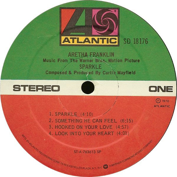 Aretha Franklin : Sparkle (LP, Album, SP )