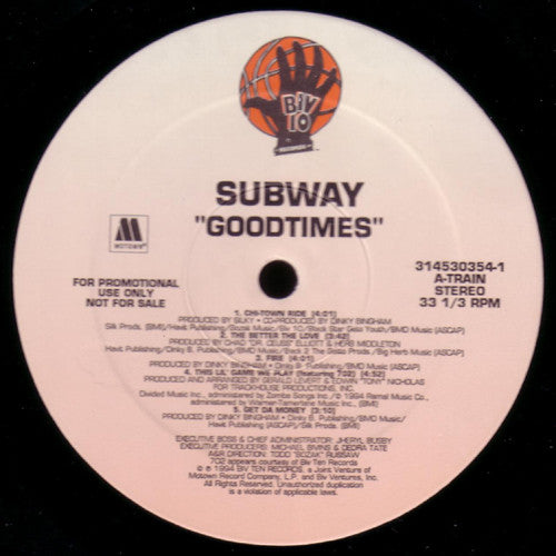 Subway (12) : Good Times (LP, Album, Promo)