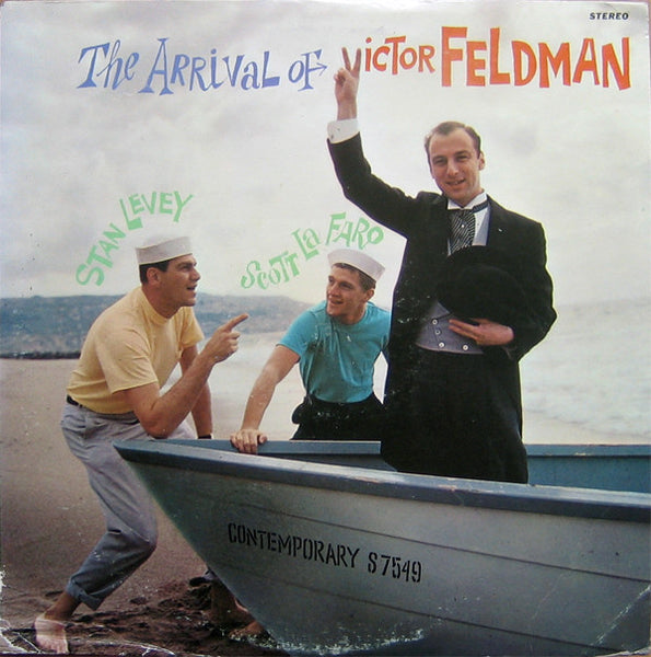 Victor Feldman, Stan Levey, Scott LaFaro : The Arrival Of Victor Feldman (LP, Album, RE)