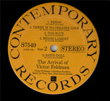 Victor Feldman, Stan Levey, Scott LaFaro : The Arrival Of Victor Feldman (LP, Album, RE)