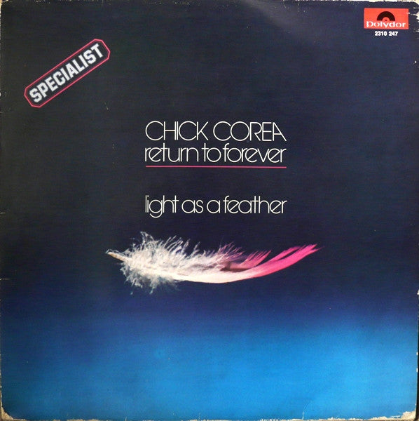 Chick Corea Et Return To Forever : Light As A Feather (LP, Album, RE)