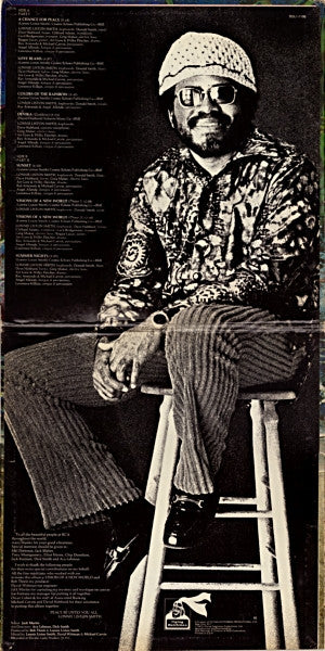 Lonnie Liston Smith And The Cosmic Echoes : Visions Of A New World (LP, Album, Ind)