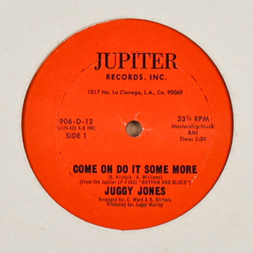 Juggy Murray Jones : Come On Do It Some More (12")
