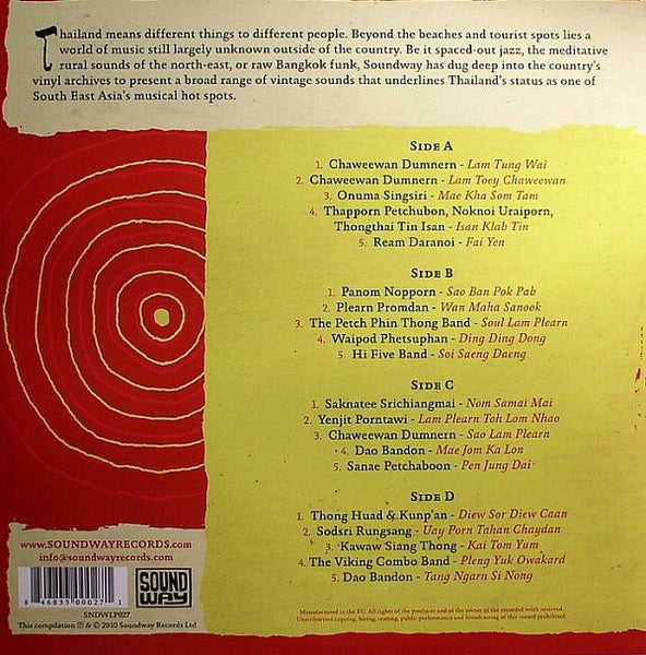 Various : The Sound Of Siam (Leftfield Luk Thung, Jazz & Molam In Thailand 1964-1975) (2xLP, Comp)