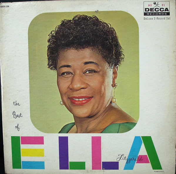Ella Fitzgerald : The Best Of Ella Fitzgerald (2xLP, Comp, Mono, RP)