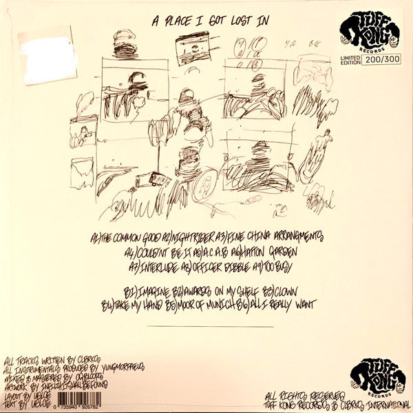 clbrks X YUNGMORPHEUS : A Place I Got Lost In (LP, Album, Ltd, Num)
