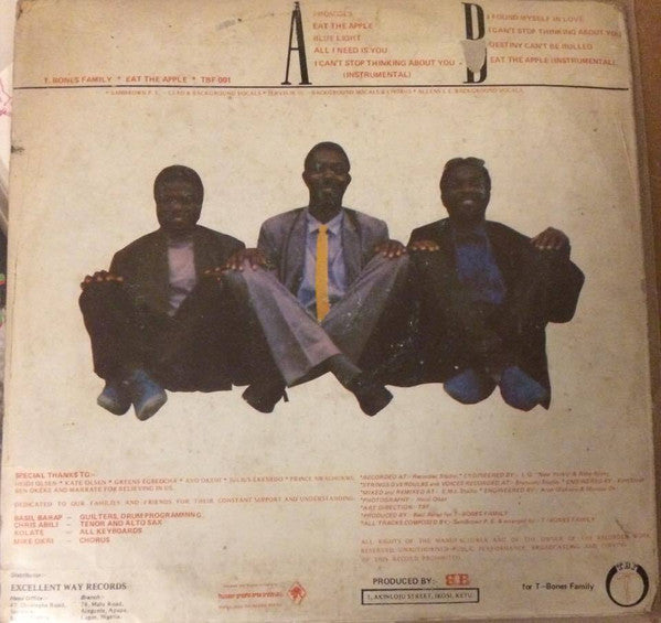T-Bones Family* : Eat The Apple (LP, Album)