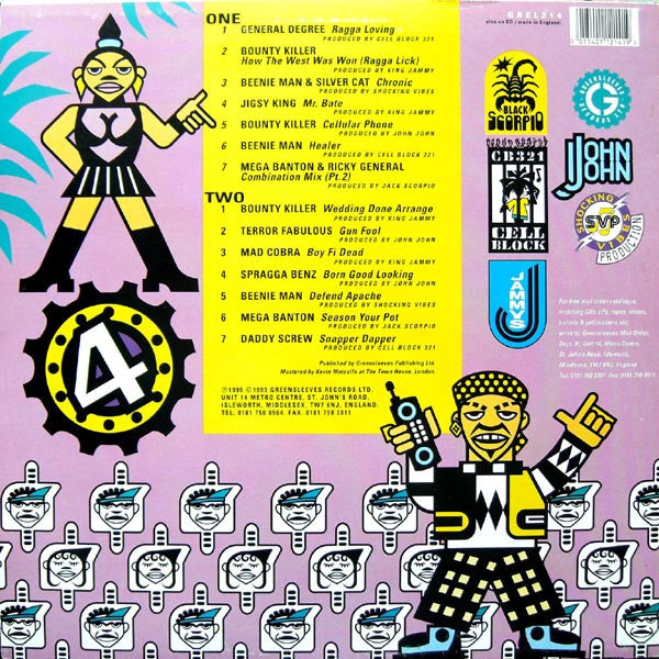 Various : Ragga Ragga Ragga ! 4 (LP, Comp)