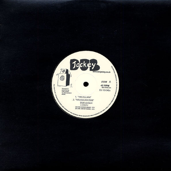Dub Judah / Andrew Samuel (2) : Halelujah / Nobody Can Stop Me (10")