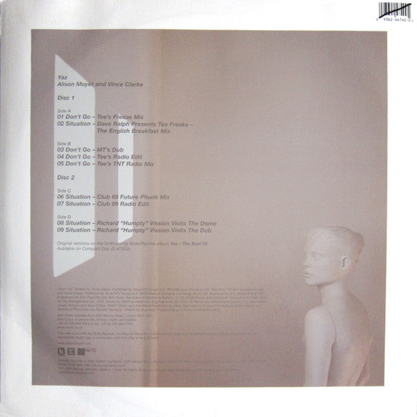 Yazoo : Don't Go / Situation (1999 Remixes) (2x12")
