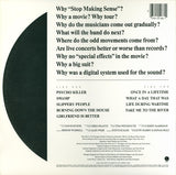 Talking Heads : Stop Making Sense (LP, Album, Spe)