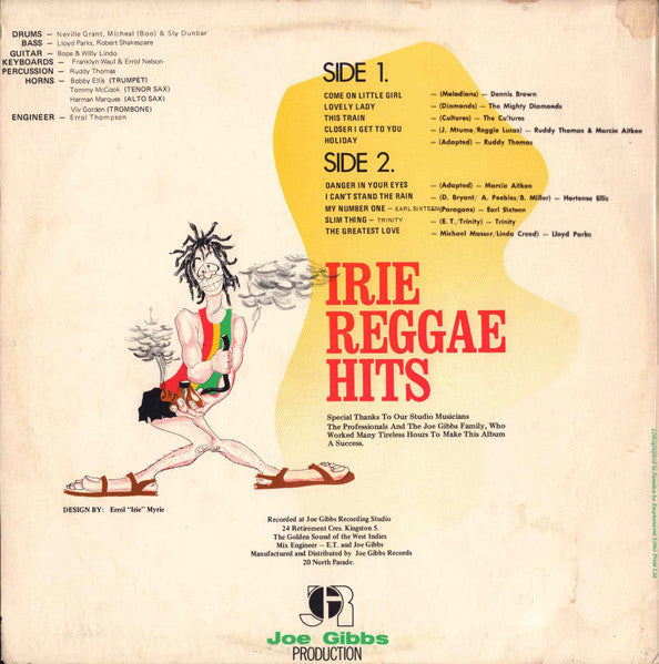 Various : Irie Reggae Hits (LP, Comp)