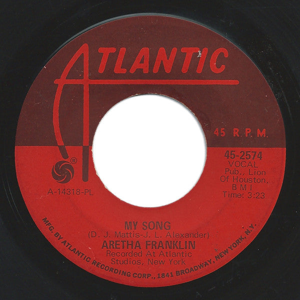 Aretha Franklin : See Saw / My Song (7", Single, Pla)